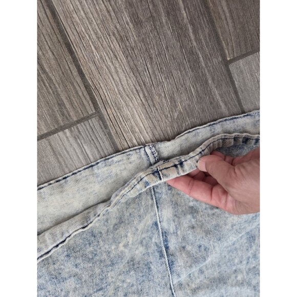 Vintage 80's Kayo of California Denim Blue Acid Wash Skirt Sz 10. Measures Small - Picture 6 of 8